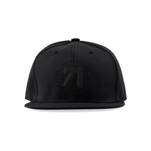Black 71 Snapback Hat