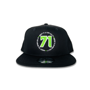 Green 71 Snapback Hat